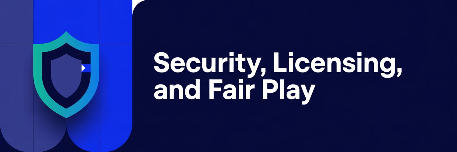 Security, Licensing, and Fair Play
